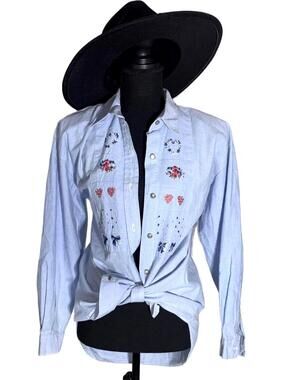 Woman's 1990’s Capacity Shirt-100% Cotton, Size PL